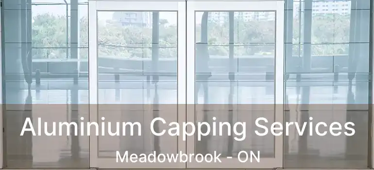  Aluminium Capping Services Meadowbrook - ON