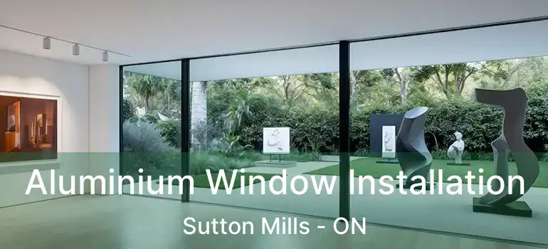  Aluminium Window Installation Sutton Mills - ON