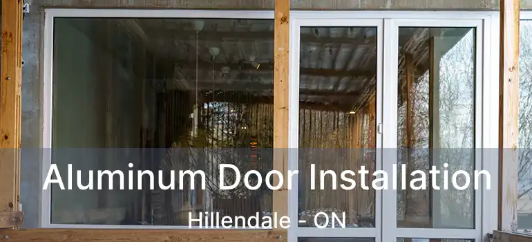  Aluminum Door Installation Hillendale - ON