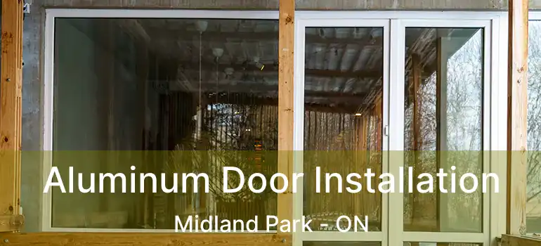  Aluminum Door Installation Midland Park - ON