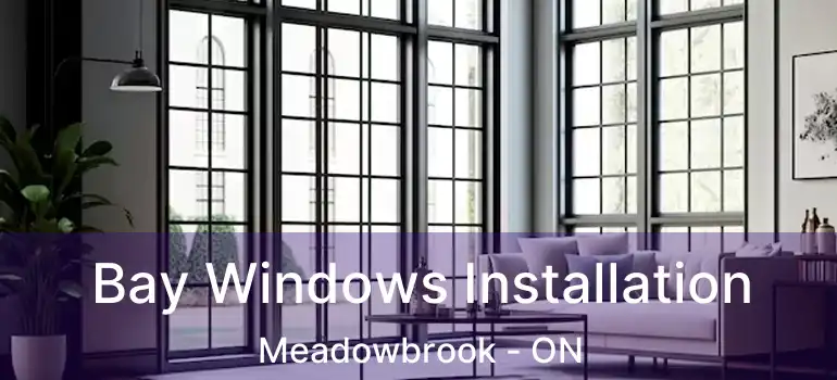  Bay Windows Installation Meadowbrook - ON