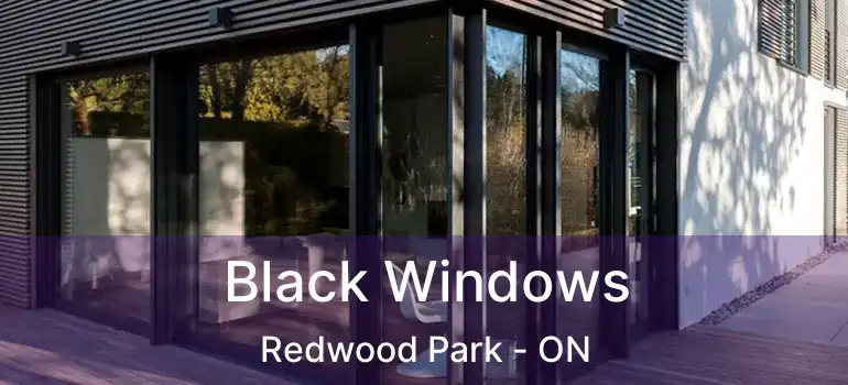  Black Windows Redwood Park - ON