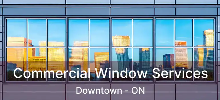 Commercial Window Services Downtown - ON