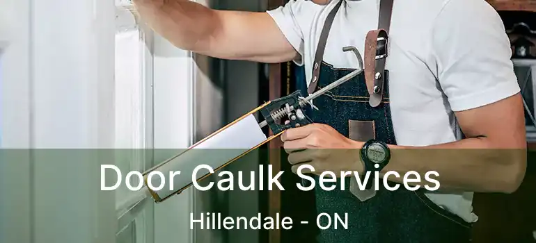  Door Caulk Services Hillendale - ON