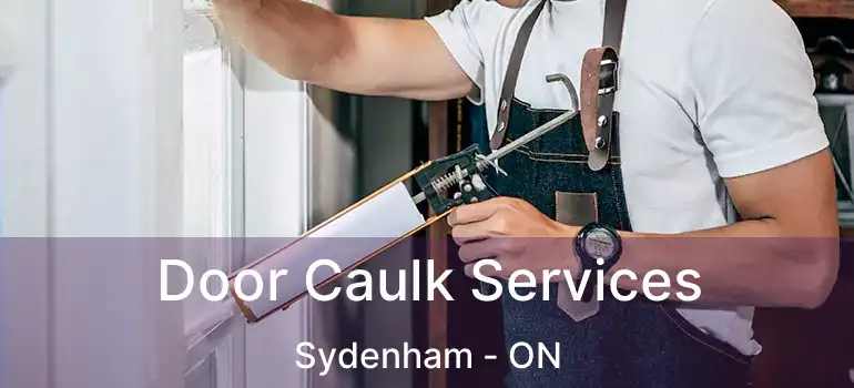  Door Caulk Services Sydenham - ON