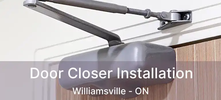  Door Closer Installation Williamsville - ON