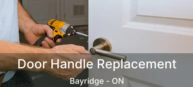  Door Handle Replacement Bayridge - ON
