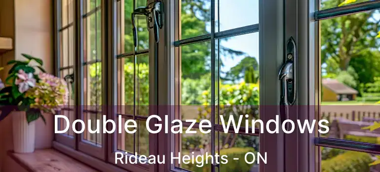  Double Glaze Windows Rideau Heights - ON