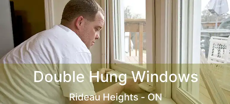  Double Hung Windows Rideau Heights - ON