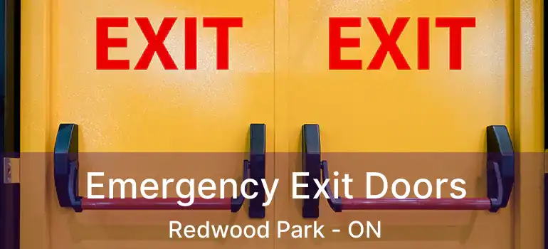  Emergency Exit Doors Redwood Park - ON