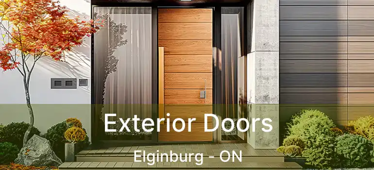  Exterior Doors Elginburg - ON