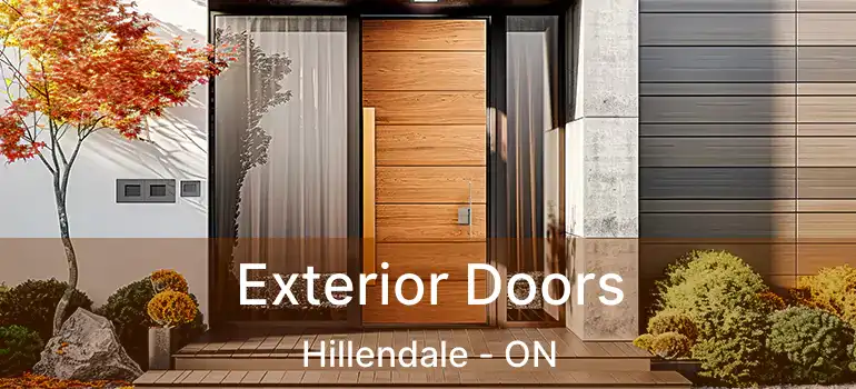 Exterior Doors Hillendale - ON