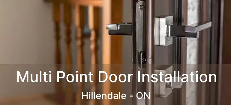  Multi Point Door Installation Hillendale - ON
