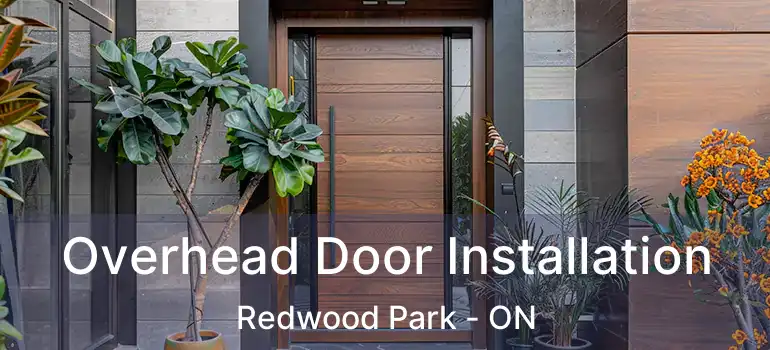  Overhead Door Installation Redwood Park - ON