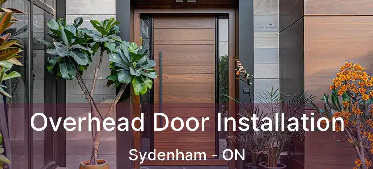  Overhead Door Installation Sydenham - ON