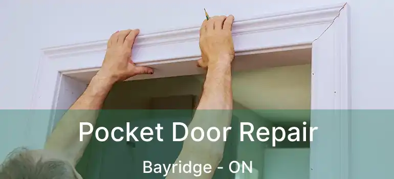  Pocket Door Repair Bayridge - ON