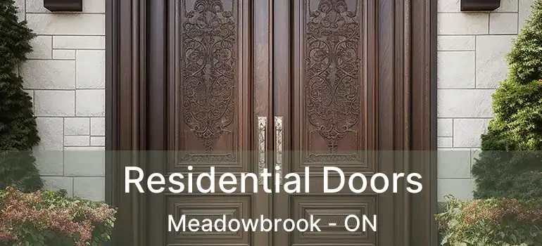  Residential Doors Meadowbrook - ON