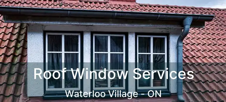  Roof Window Services Waterloo Village - ON