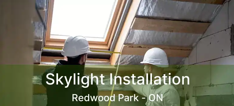  Skylight Installation Redwood Park - ON