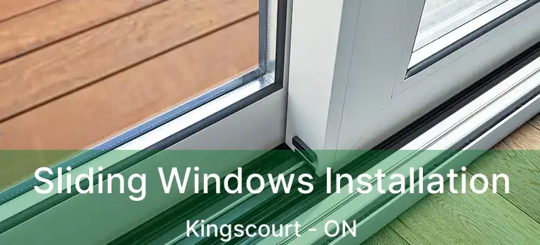  Sliding Windows Installation Kingscourt - ON