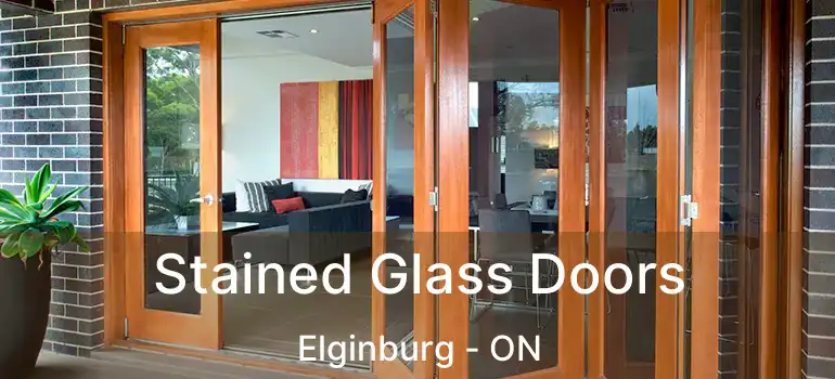  Stained Glass Doors Elginburg - ON