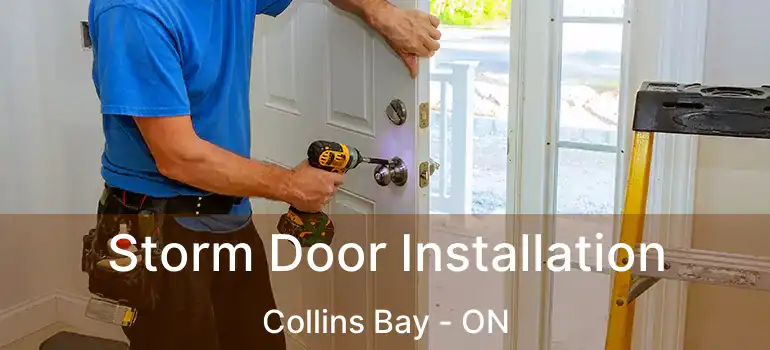  Storm Door Installation Collins Bay - ON