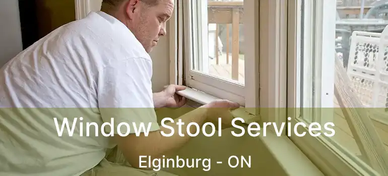  Window Stool Services Elginburg - ON