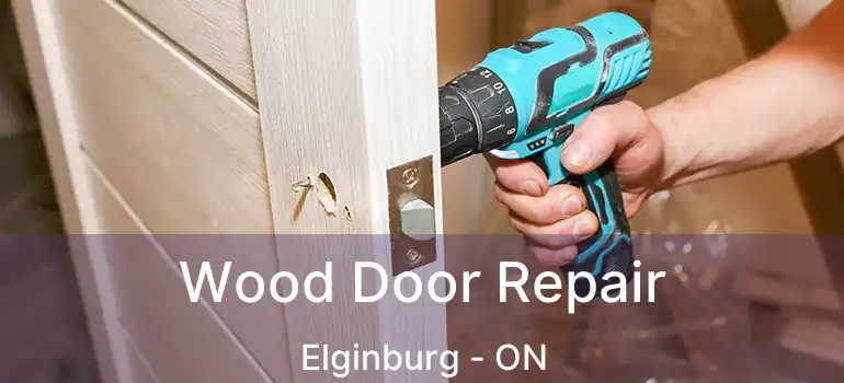  Wood Door Repair Elginburg - ON